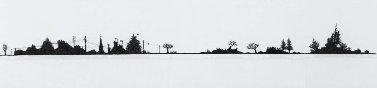Ombre chinoise 1, (détail),  2008 © Frédérique Petit courtesy galerie Sit Down