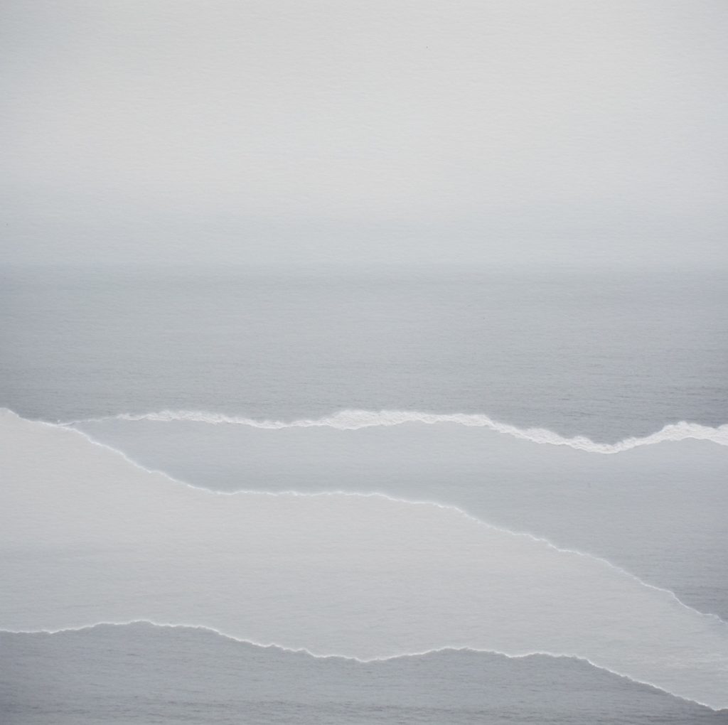 Memoryscapes, Horizon, White blue, 2025 © Marilia Destot courtesy galerie SIT DOWN