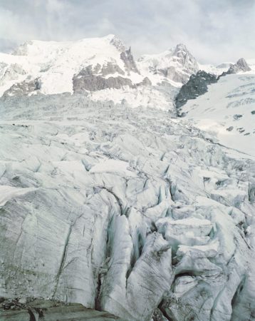 Glaciers des Bossons, vallée de Chamonix, France, 2012